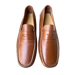 Cole Haan Howland Brown Leather Loafer Driving Moccasin Men's Shoes 11W C04534